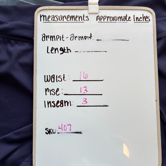 Halara Women's Size XL Active Shorts Crossover Style 3" Blue Walking Running - Picture 7 of 7